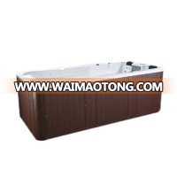 JOYSPA cheap price Hot sale Acrylic above ground Free standing Large rectangular hydro Massage Type swimming Endless Pool