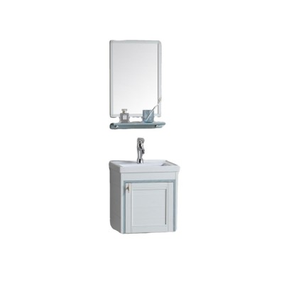 Space aluminium series bathroom cabinet with goodshelf mirror BN825