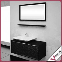 elegant cabinets with top basin/high gloss bathroom basin cabinet/hanging bathroom cabinets