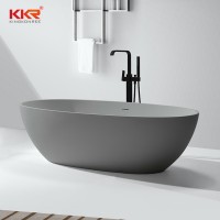 High Grade Luxury Acrylic Oval Modern Freestanding Bathtub